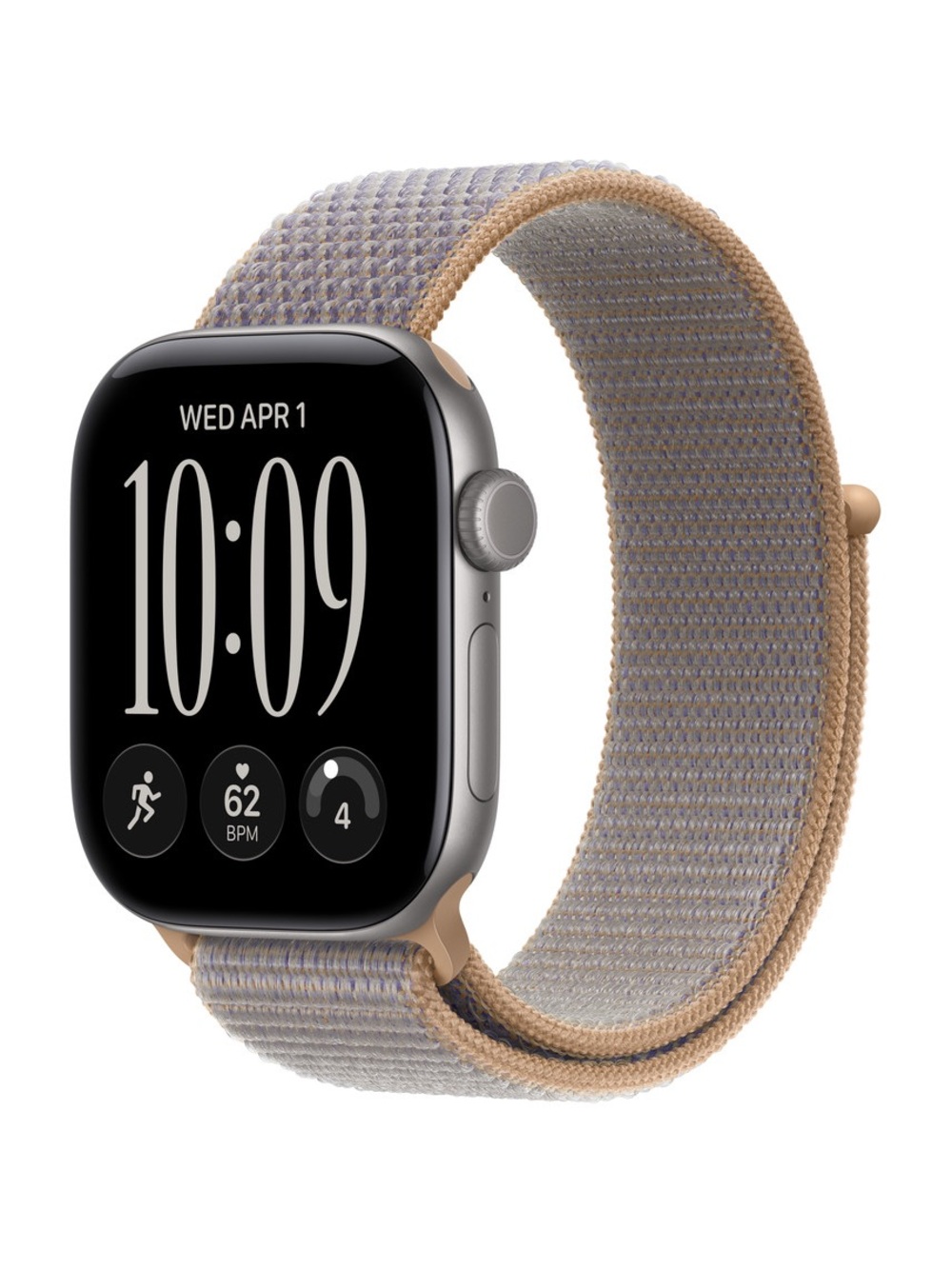 NWT Apple 42mm Chambray Blue Sport Loop